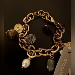 NWT Chico’s charm bracelet